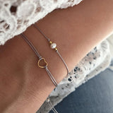 5Pcs/lot Bohemian Map Charm Bracelets
