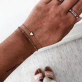 5Pcs/lot Bohemian Map Charm Bracelets