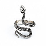 Retro Punk Exaggerated Spirit Snake Ring