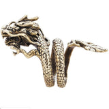 Retro Punk Exaggerated Spirit Snake Ring