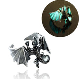 Retro Punk Exaggerated Spirit Snake Ring