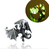 Retro Punk Exaggerated Spirit Snake Ring