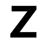 New Simple Gold Silver Color A-Z 26 Letters Pendant