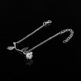 3D Rose Necklace Personalized Custom Charm Necklace