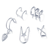 5Pcs/Set Ear Cuffs