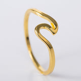 Sea Wave Rings