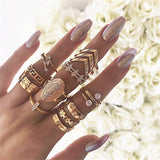 9 Design Boho Vintage Rings