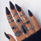 9 Design Boho Vintage Rings