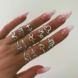 9 Design Boho Vintage Rings