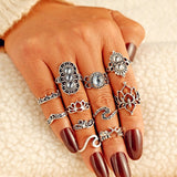 9 Design Boho Vintage Rings