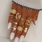 9 Design Boho Vintage Rings