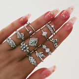 9 Design Boho Vintage Rings