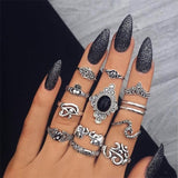 9 Design Boho Vintage Rings