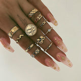 9 Design Boho Vintage Rings