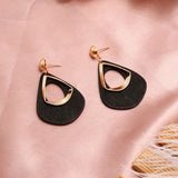 Round Dangle Drop Earrings