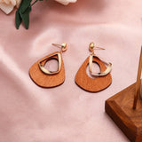 Round Dangle Drop Earrings