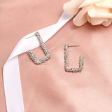 Round Dangle Drop Earrings