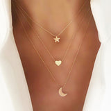 Bohemian Multi Layered Necklace
