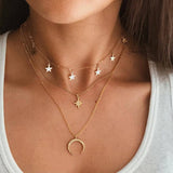 Bohemian Multi Layered Necklace