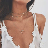 Bohemian Multi Layered Necklace