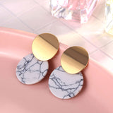 Big Circle Round Hoop Earrings