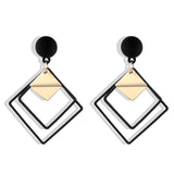 Big Circle Round Hoop Earrings