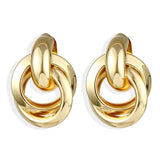 Big Circle Round Hoop Earrings