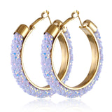 Big Circle Round Hoop Earrings