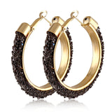 Big Circle Round Hoop Earrings